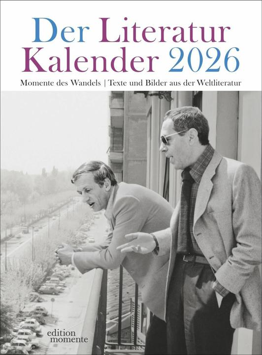 Produktbild Der Literatur Kalender Wochenkalender 2026 (Deutsch)