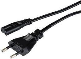 Produktbild Hama Netzkabel Doppelnut (2.50 m)