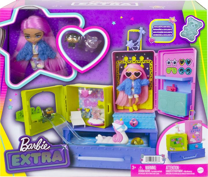 Immagine prodotto Barbie Extra Playset Cuccioli e Minis Portami-con-te