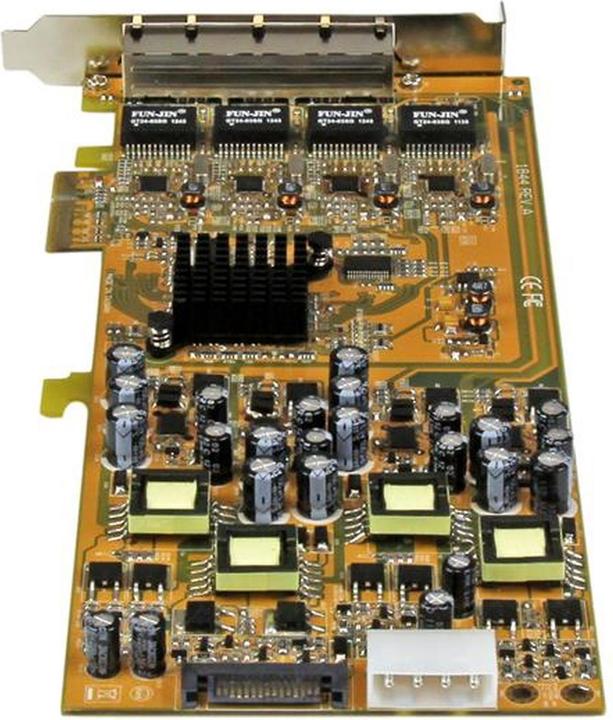 Actual product image StarTech 4 Port PCIe Gigabit Network Card (PCI-E x4)