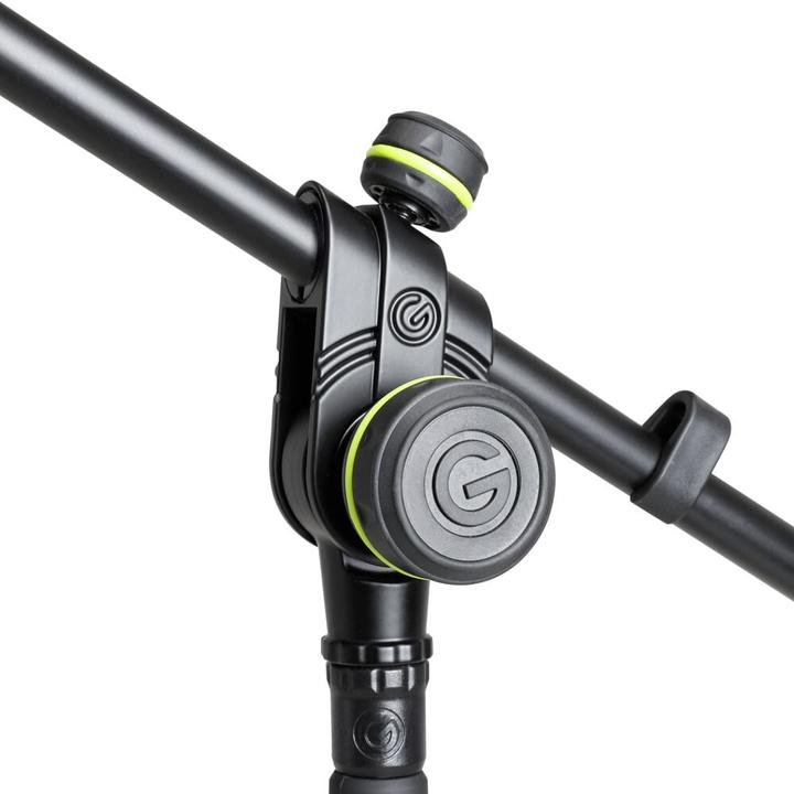 Actual product image Gravity MS 4222 B - Microphone Stand Short with Tripod Folding Base and 2-Point Extension Boom, Black
