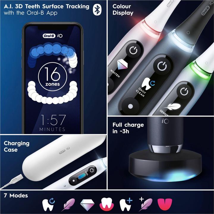 Productafbeelding Oral-B iO9S Black Onyx Electric Toothbrush (Oscillerende tandenborstel)