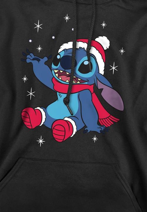 Produktbild Lilo & Stitch Kapuzenpullover weihnachtliches Design (S)