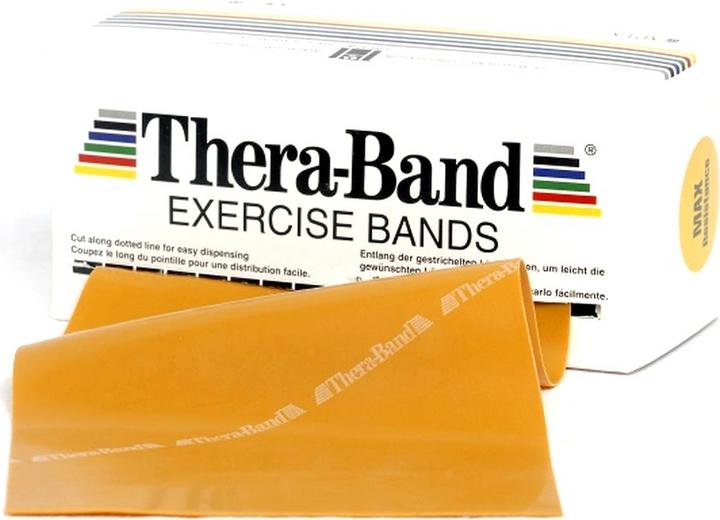 Image du produit TheraBand Bande d'exercice (5.50 m, Extra fort)
