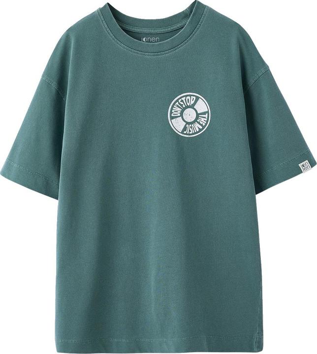 Immagine prodotto Jonen Camicia oversize da ragazzo con stampe e cotone riciclato (140)