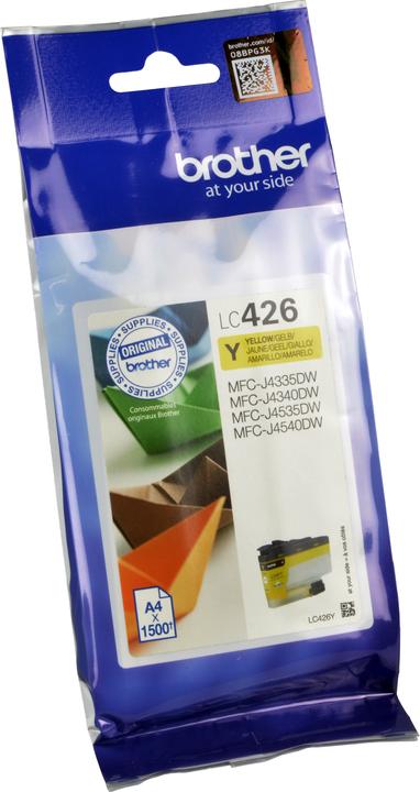 Actual product image Brother LC426Y INK FOR MINI19 BIZ-STEP (Y)