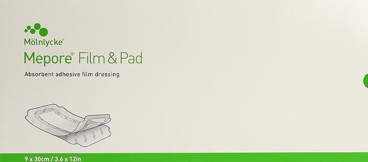 Actual product image Mepore Film & Pad 9x30cm (new) 25 pcs. (25 x)