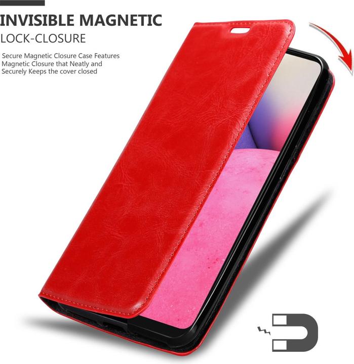 Produktbild Cadorabo Book Invis. Magnet Hülle (Samsung Galaxy A33 5G)