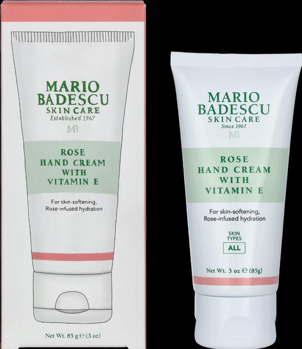 Produktbild Mario Badescu Rose Hand Cream with Vitamine E (85 ml)