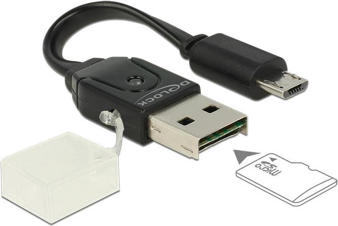 Actual product image Delock Load/Sync/Cardreader (USB 2.0)