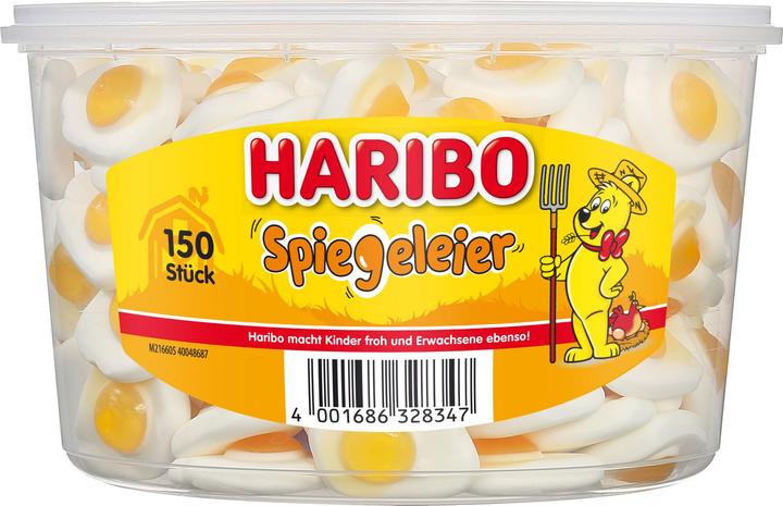 Actual product image Haribo Fried eggs (150 pcs., 1000 g)