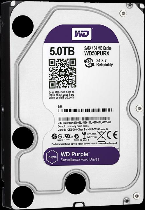 WD Purple (5 TB, 3.5")