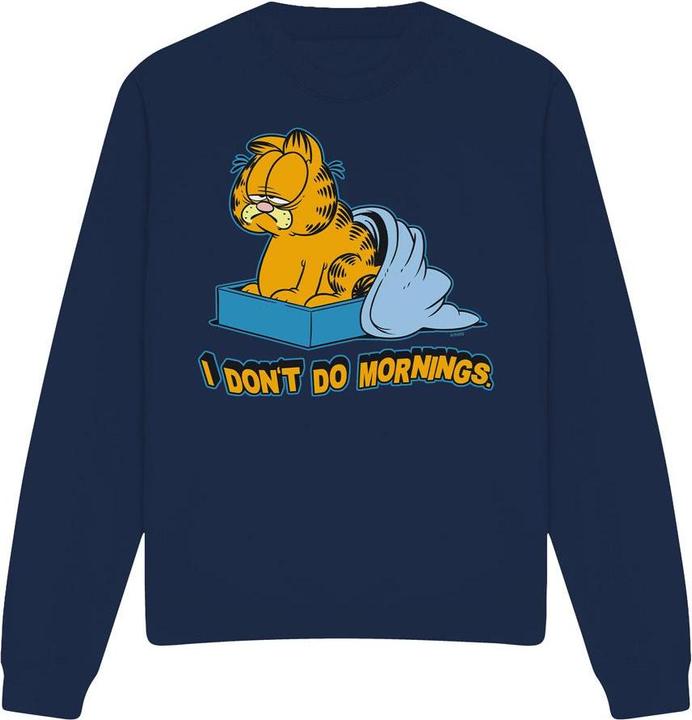 Immagine prodotto Garfield I Don't Do Mornings Felpa Adulto Unisex (L)