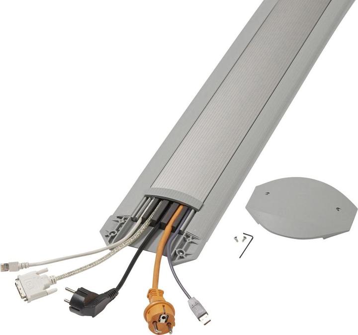 Image du produit Serpa Pont de câbles type B15, largeur 300 mm, longueur 1,5 m, EasyLoader Alu, gris clair/alu pour (Pont de câbles, 150 cm)