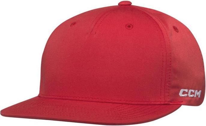 Produktbild CCM Team Flatbrim Snapback Cap (Ena Velikost, Rot)