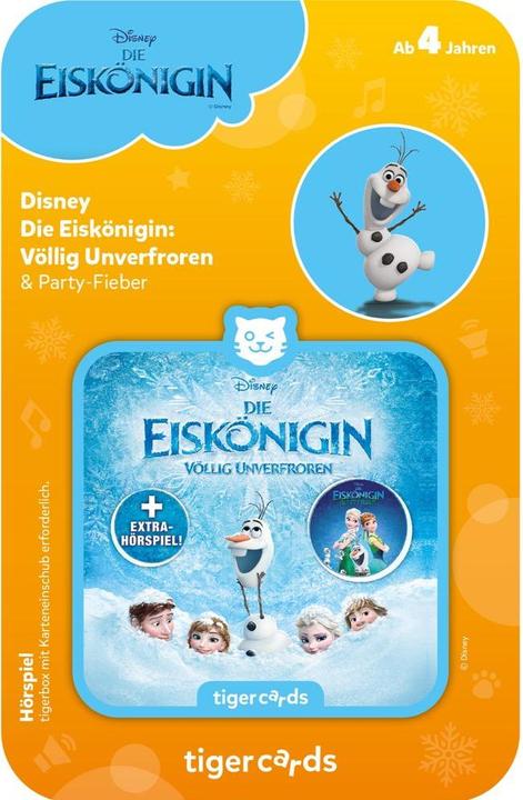 Tigermedia tigercard - Disney Die Eiskönigin - Mit Extra-Hörspiel Special- Edition mit "Party-Fieber"