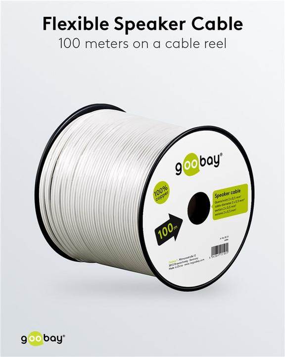 Produktbild Goobay 15101 (100 m, 0.50 mm²)