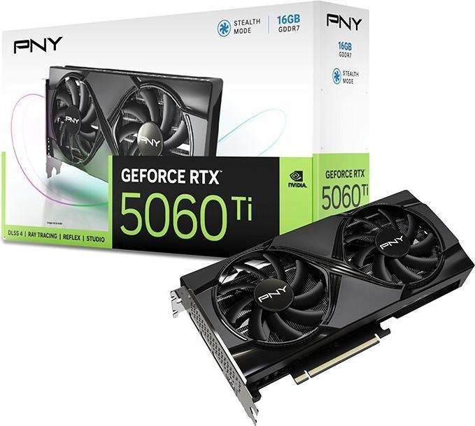 Produktbild PNY Grafikkarte GeForce RTX 5060 Ti 16GB RGB (16 GB)