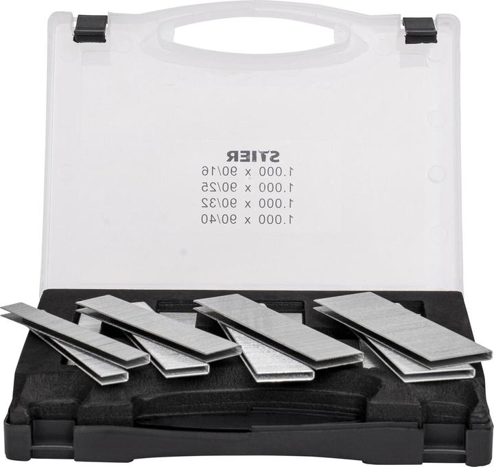 Image du produit Stier Agrafes type 90 en coffret, 16 - 40 mm (1 x)