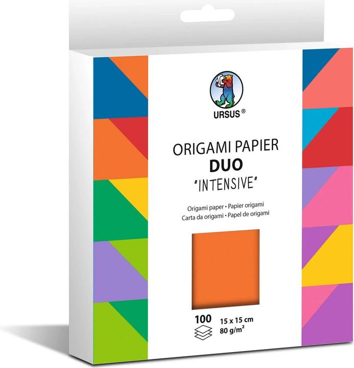 Ursus Origami Papier "Duo" (100 x)