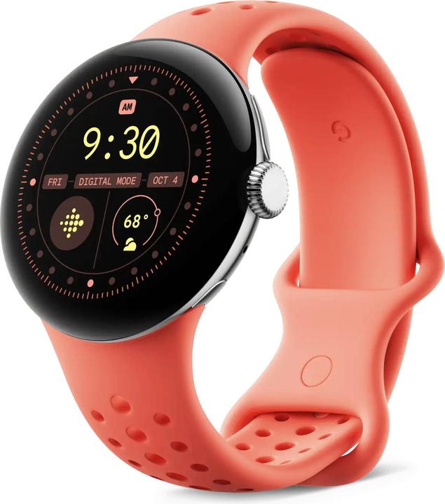 Produktbild Google Pixel Watch 3 (45mm), Active Sport Band (Silikon)