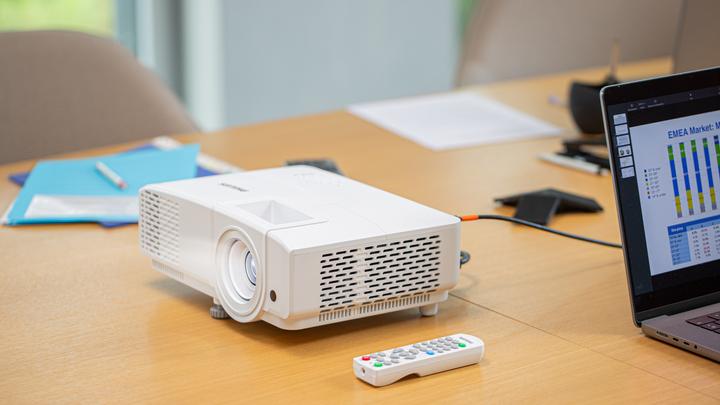 Immagine prodotto Philips ProPix 650 - Videoprojektor Eco-Modus 29dB, Lautsprecher, Fernbedienung (WXGA, 4000 lm)