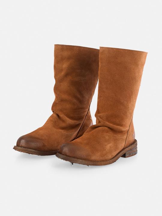 Actual product image Felmini GREDO W107 Wide Fit boot in suede, with a zip at the back for a secure fit. (36)