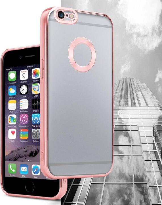 Produktbild Cadorabo TPU Hülle Chrome mit Kameraschutz für Apple iPhone 6 / 6S (Apple iPhone 6)