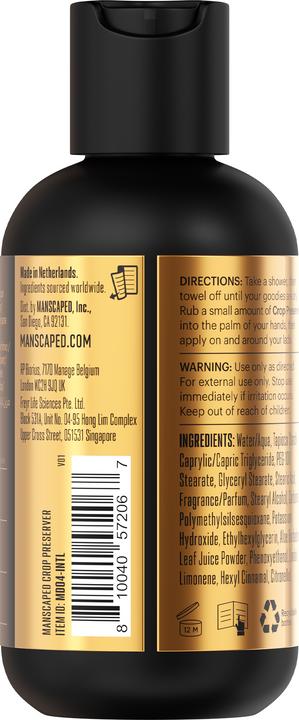 Image du produit Manscaped Crop Preserver (118 ml, Lotion de toilette intime)