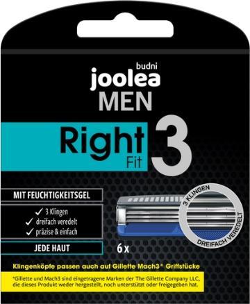 Actual product image Lipid Systems Jolea Men Right Fit 3, machine inserts, 6 pieces (6 x)