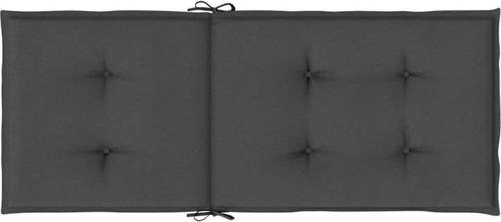 Actual product image VidaXL High-back cushions 6 pcs. fabric (120 x 50 x 4 cm)