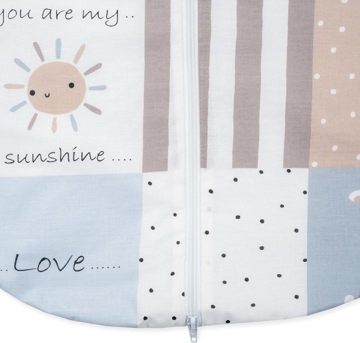 Produktbild Julius Zöllner Schlafsack - Patch Blue (107 cm, 2.5 TOG, Ganzjahr)