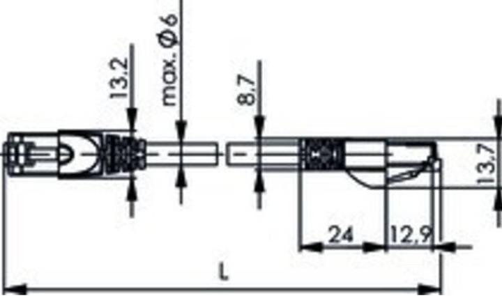 Immagine prodotto Telegärtner MP8 FS 600 (S/FTP, CAT6a, 50 m)