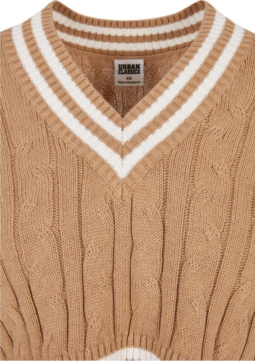 Image du produit Urban Classics Ladies Cropped Knit College Slipover (L)