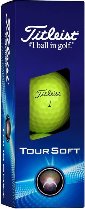 Actual product image Titleist Tour Soft yellow (24)