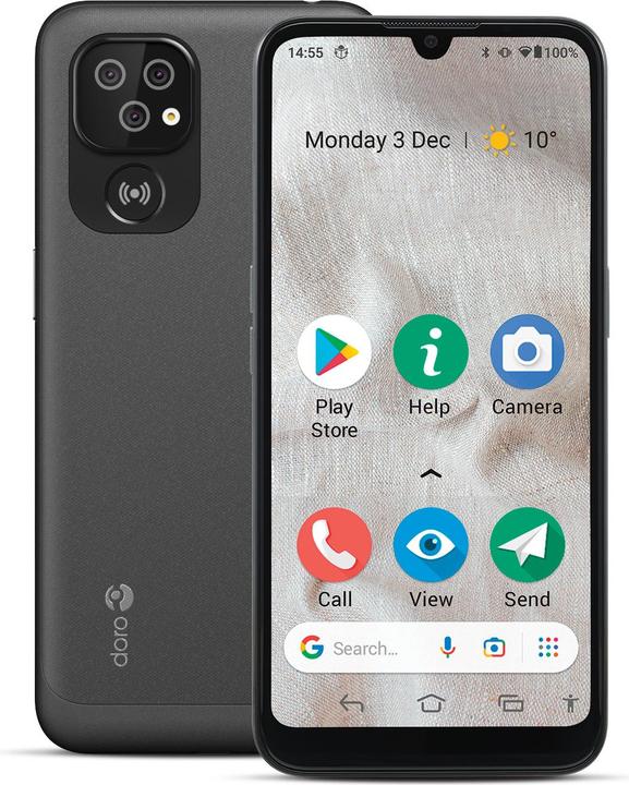 Image du produit Doro 8100 (32 Go, Grey, Gris, 6", SIM simple, 13 Mpx, 4G)