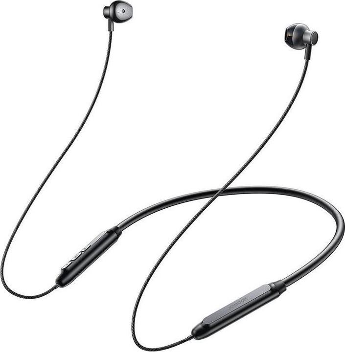 Produktbild Joyroom Magnetic Bluetooth Headphones Sport Neckband Earbuds 14.2mm - Black (30 h, Kabelgebunden)