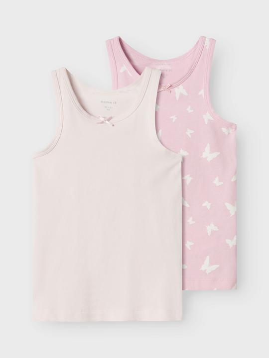 Produktbild Name it Nmftank Top 2p Pink Butterfly Noos (104)