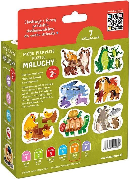 Produktbild Czuczu Mein erstes Puzzle für Kleinkinder ab 2 Jahren (4 Teile)
