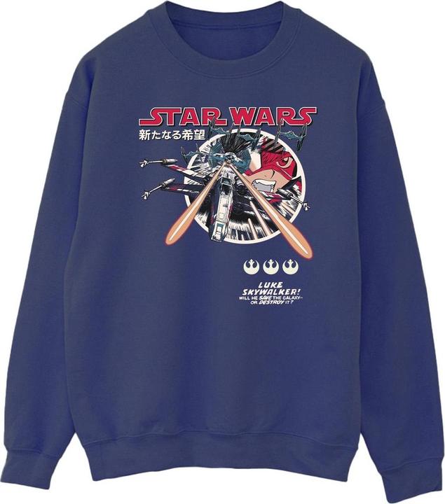 Star Wars Classic Luke Manga Sweatshirt (L)