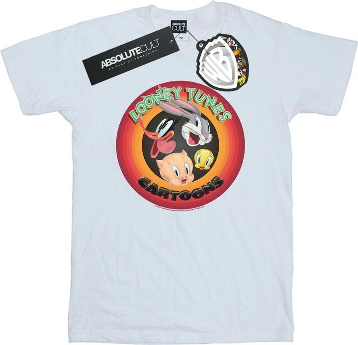 Looney Tunes Cartoons Circle TShirt (XXL)