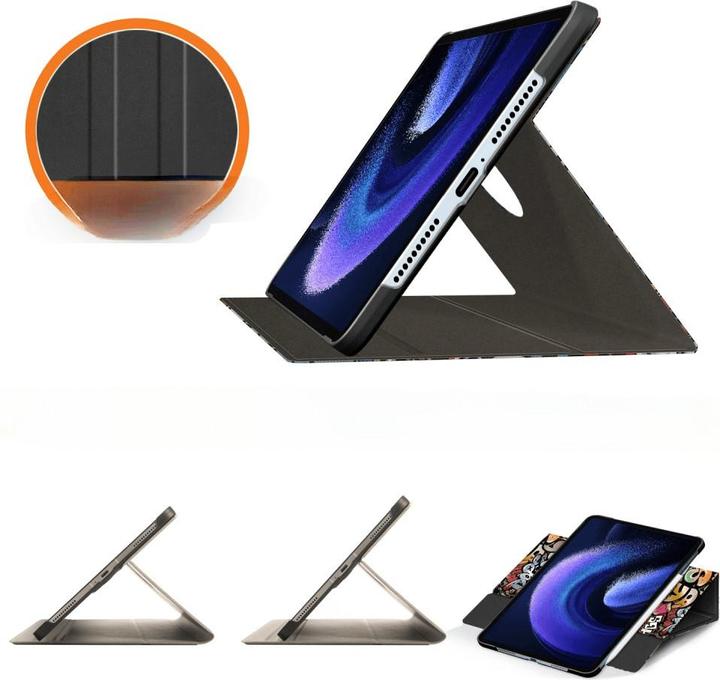 Actual product image Cover-Discount Xiaomi Pad 6 - Protective Cover Comics (Xiaomi Pad 6, Xiaomi Pad 6 Pro)