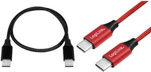Actual product image LogiLink USB cables (0.30 m, USB 2.0, 5 W)