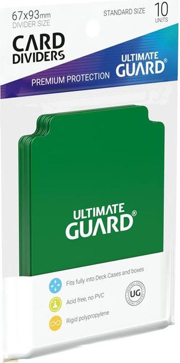 Immagine prodotto Ultimate Guard Separatore di carte formato standard verde 10