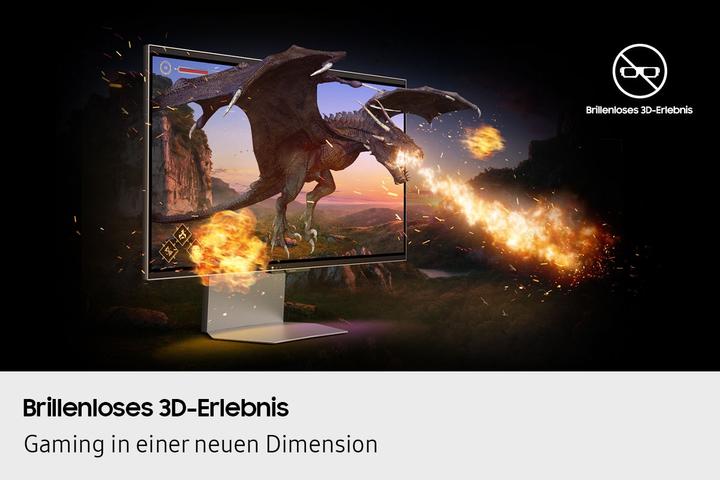 Produktbild Samsung Odyssey 3D - G90XF (3840 x 2160 Pixel, 27")