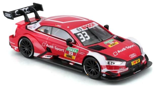 Actual product image Bburago Diecast 1:32 Race in Acrylic Box Audi RS 5 DTM #33 Red Ages 5+ 18-41160
