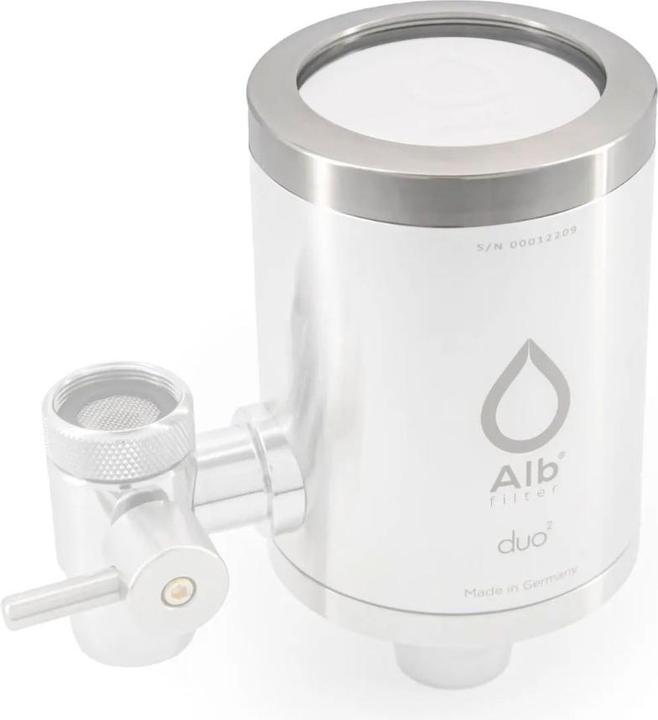 Alb filter Visio Inspektionsdeckel für DUO Gehäuse Edelstahl Natur