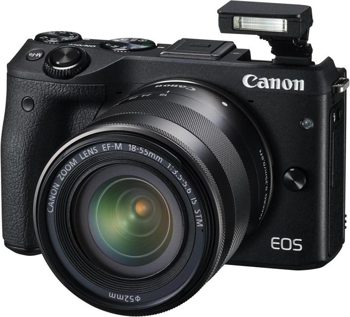 Produktbild Canon EOS M3, 18-55mm IS STM Kit (24.20 Mpx, APS-C / DX)