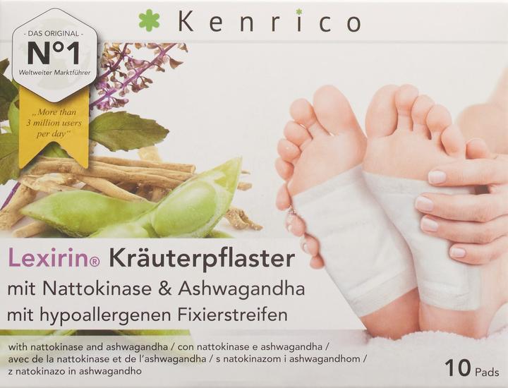 Produktbild Kenrico Kräuterpflaster mit Nattokinase Ashwagandha Pfl (10 x)