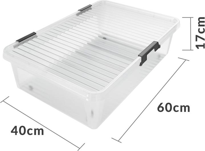 Immagine prodotto Deuba Aufbewahrungsbox (60 x 40 x 17 cm, 24 l)